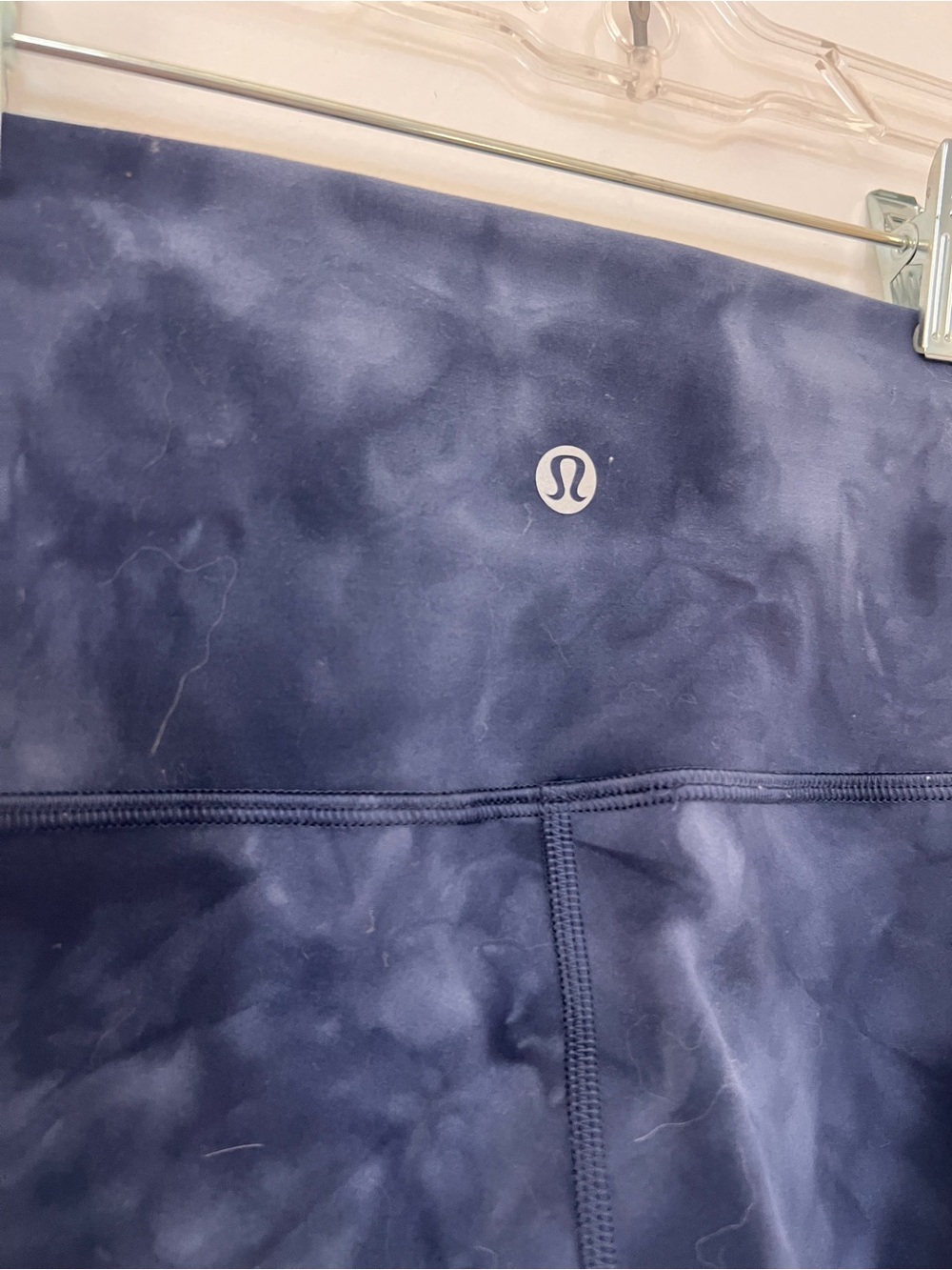 Lululemon 0 diamond dye High-Rise Navy Tie-Dye Leggings - Picture 3 of 6
